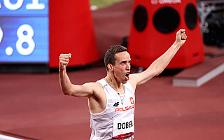 Patryk  Dobek brązowym medalistą w biegu na 800 m